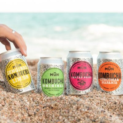 330ml Lata Mun Kombucha Mix 12 latas - MUN KOMBUCHA