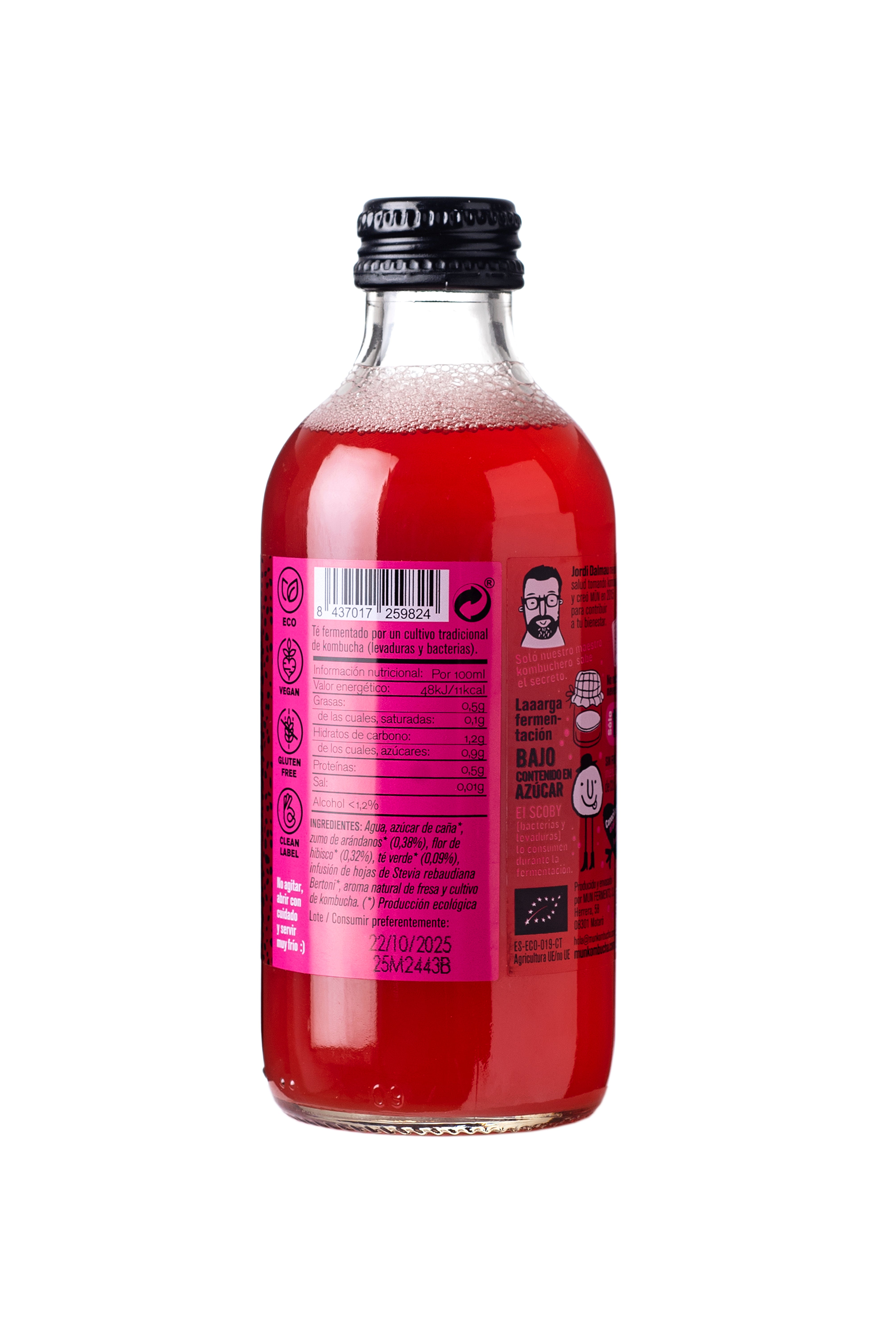 Frutos Rojos | 12 botellas 250 ml
