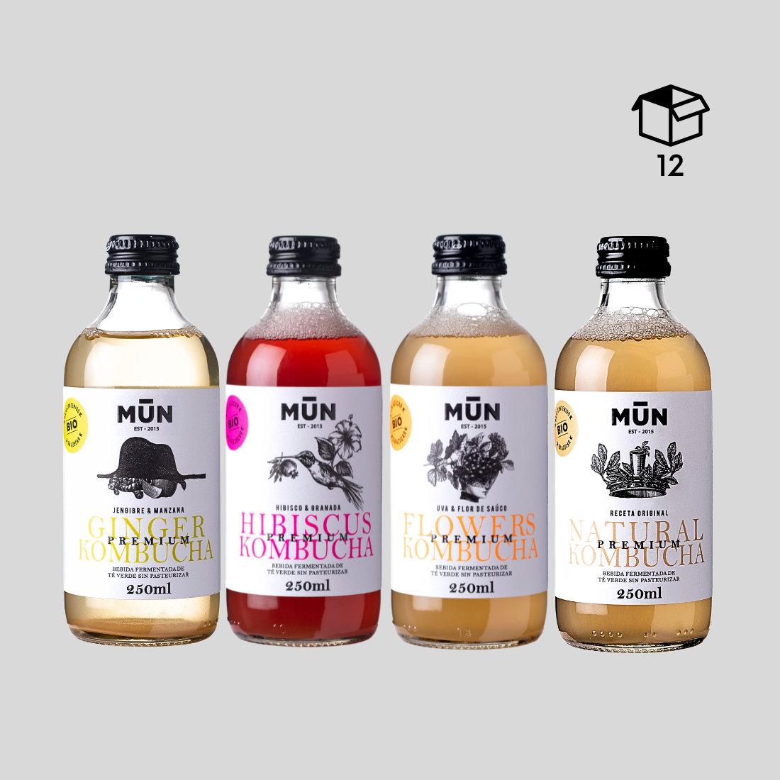 STARTER PACK 250 | 12 botellas 250 ml