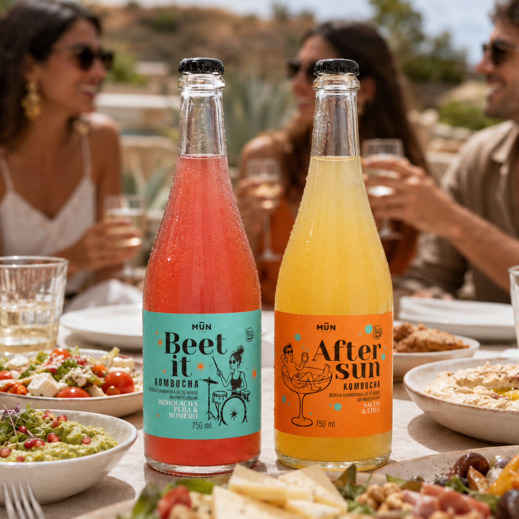 Mūn Kombucha Summer Box — 6 botellas 750 ml (After Sun y Beet It) (2)