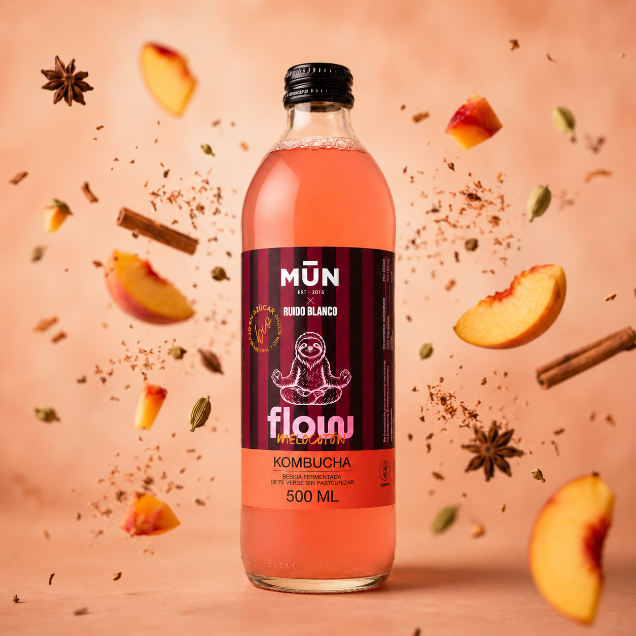 FLOW by Ruido Blanco | 6 botellas 500 ml
