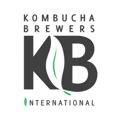 Logotipo Kombucha Brewers International (KBI). Asociación global de productores de kombucha.
