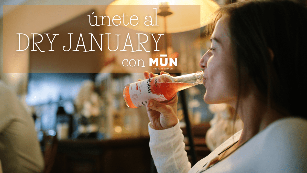 ¡Únete al DRY JANUARY con kombucha!