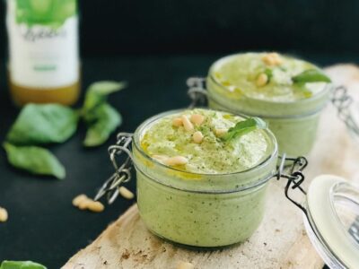 Salsa Pesto con GREEN Kombutxa