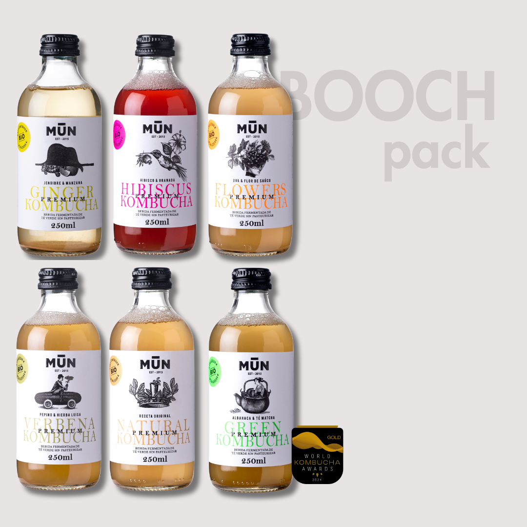 250 ml Booch Pack| by Mūn Kombucha