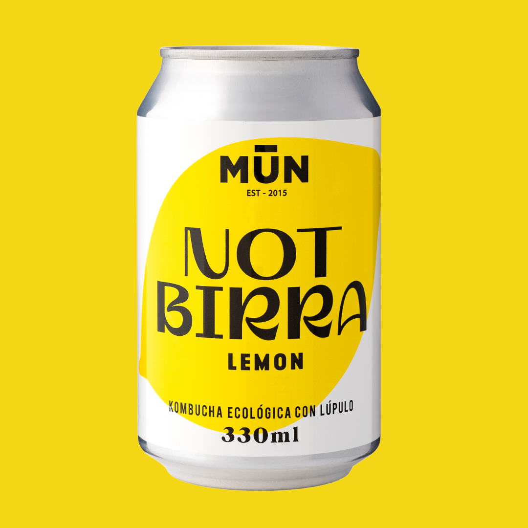 330 ml lata Not-birra Lemon