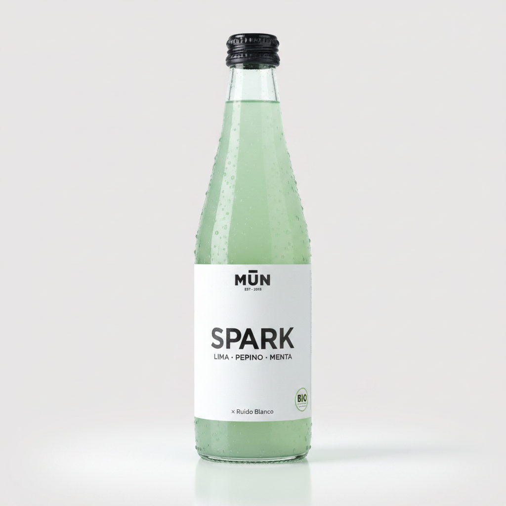 500 ml spark mun ruido blanco - kombucha Mūn x Ruido Blanco